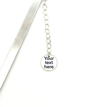 “HOLD MY SPOT” Aluminum Bookmark with Personalized Tassel