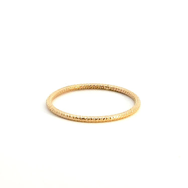 14k Gold Filled Sparkle Stacking Ring