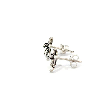 Sterling Silver Palm Tree Post Earrings